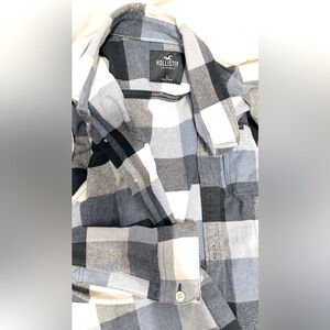 Hollister - Flannel Button-Through Shirt